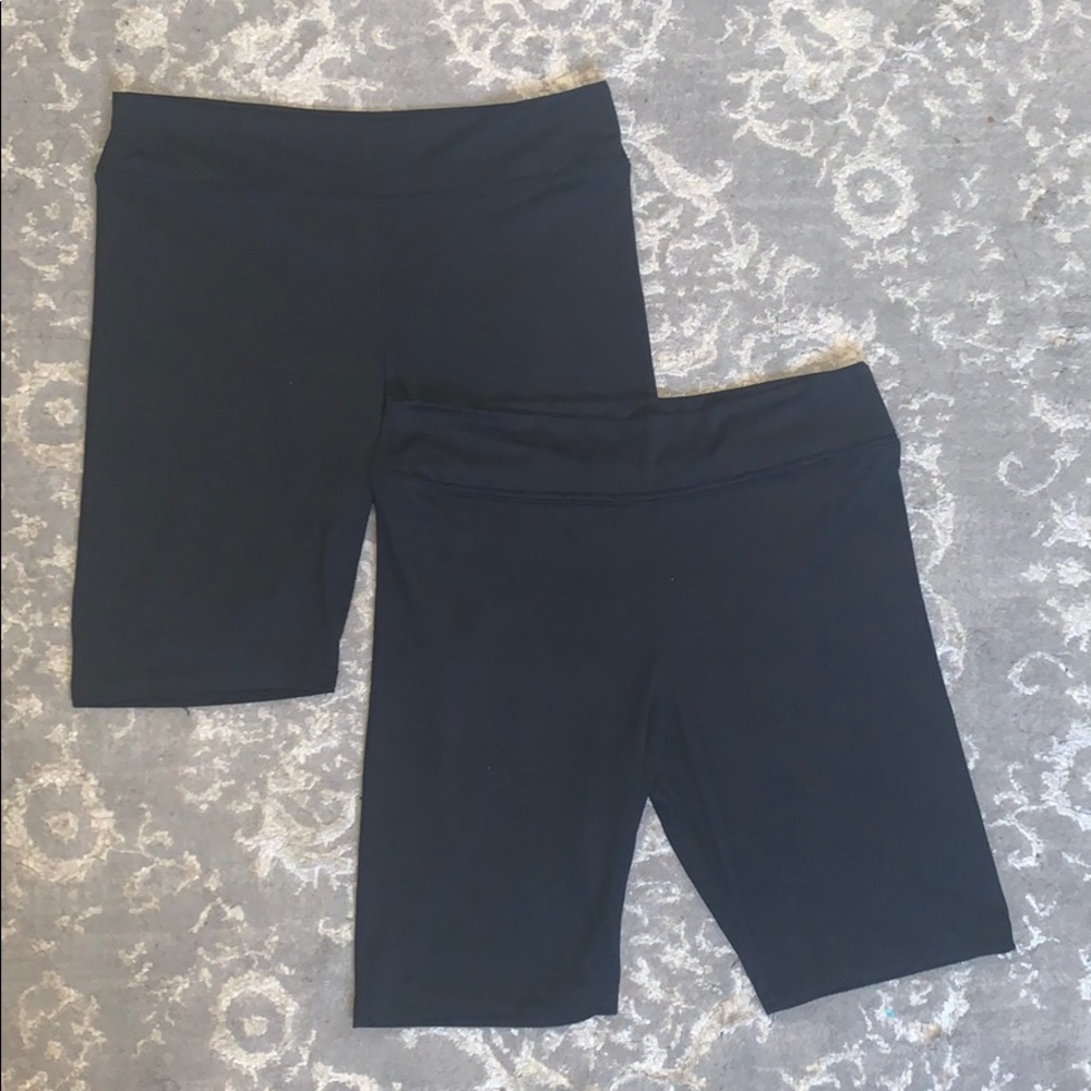 Set of 2 biker shorts FINAL SALE CLOSING CLOSET